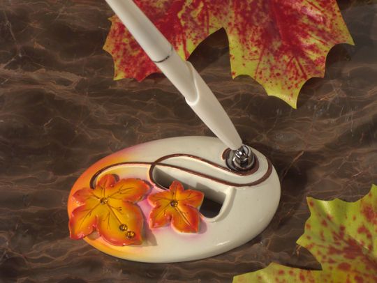  W1cwey 122pcs Autumn-Theme Beadable Ballpoint Pen Set