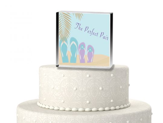 We Do Cake Topper Beach Theme Cake Topper Beach Wedding Cake - Etsy