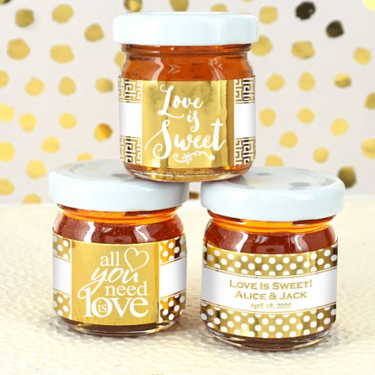 Personalized Honey Favors